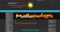 Desktop Screenshot of malopotisk.cz