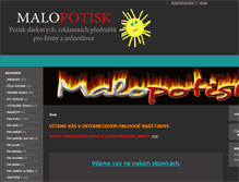 Tablet Screenshot of malopotisk.cz